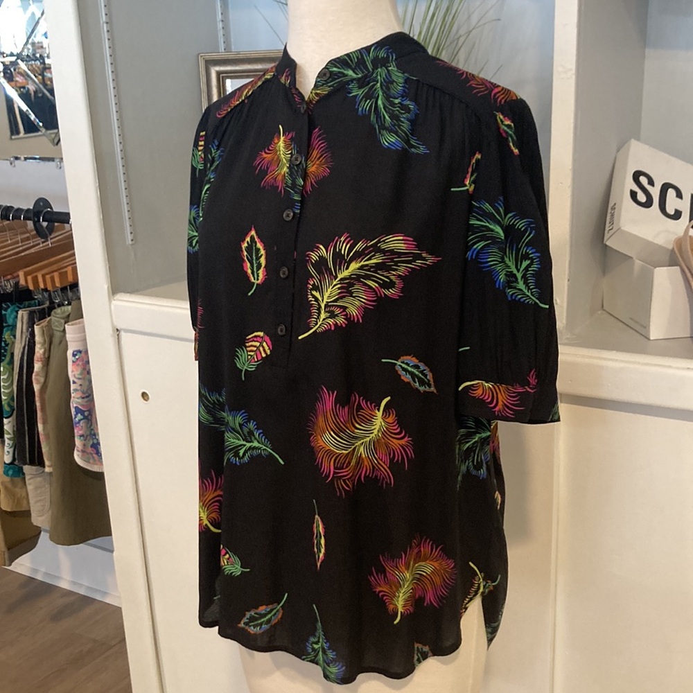 Maeve Short Sleeve Button Down